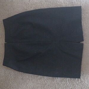 J. Crew Classic Black Pencil Skirt